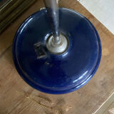 Suspension émaillée bleue