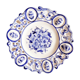 Assiette murale Portugal bleu