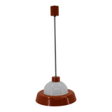 1970s Glass Pendant Lamp by Kamenicky Senov, Czechoslovakia
