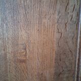 Antique solid oak wardrobe