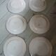 6 old Digoin and Sarreguemines dinner plates
