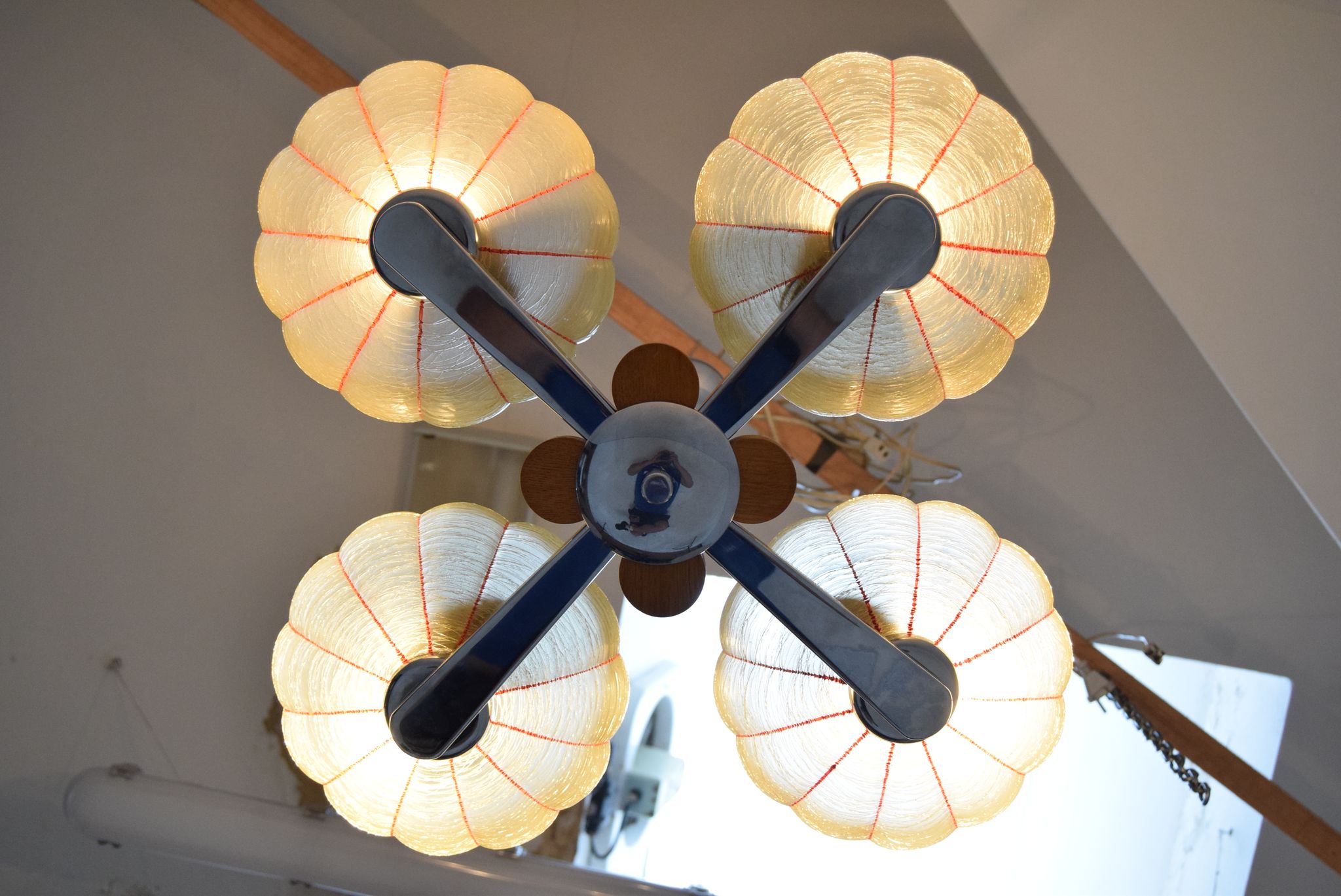 Lustre du milieu du siècle Napako années 1950