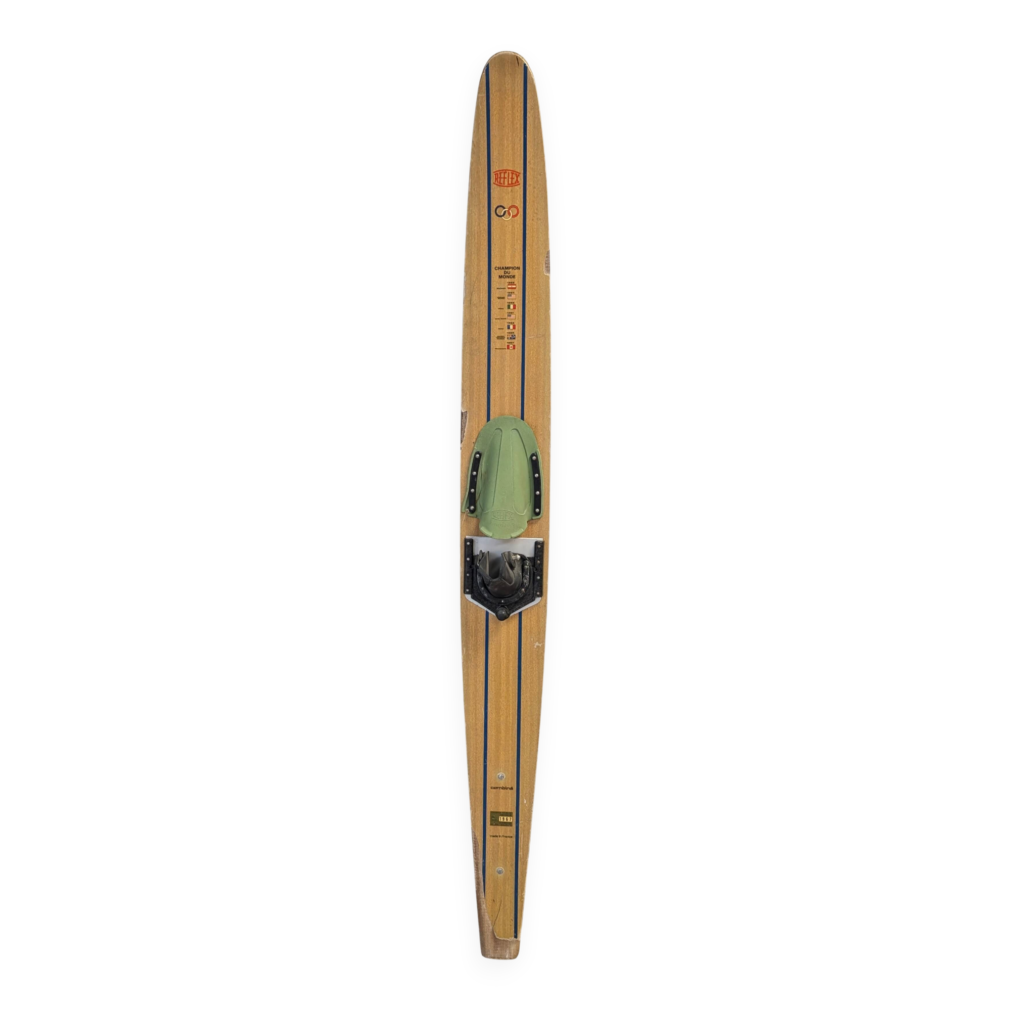 Vintage Reflex water skis