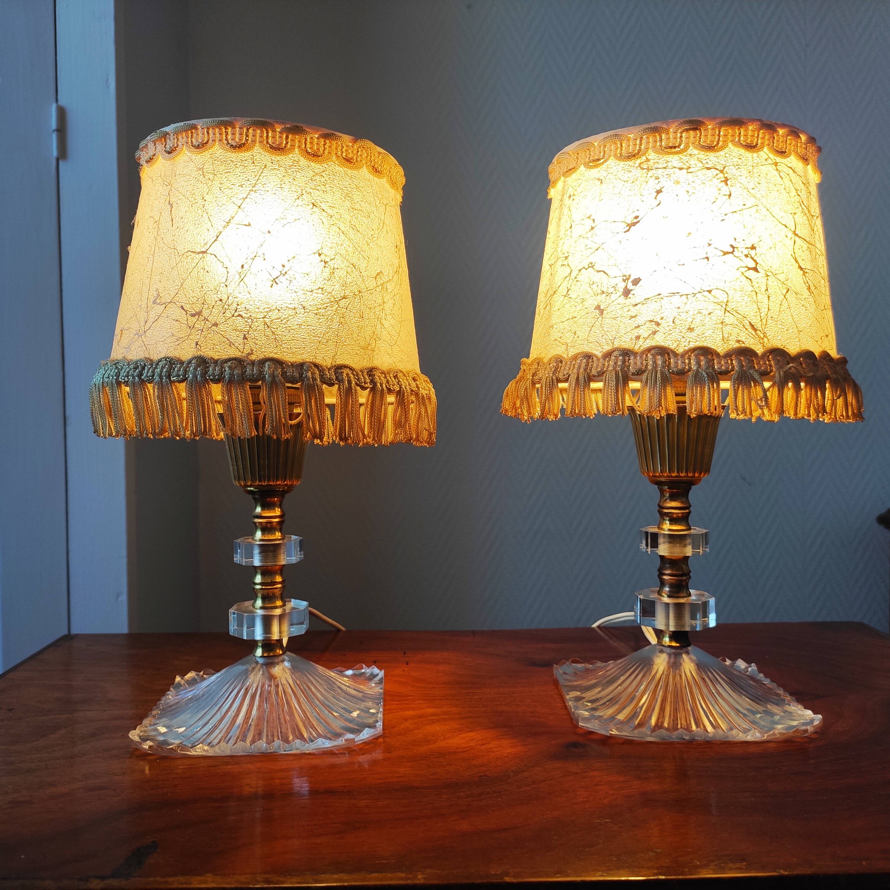 Paire de lampes, 1950