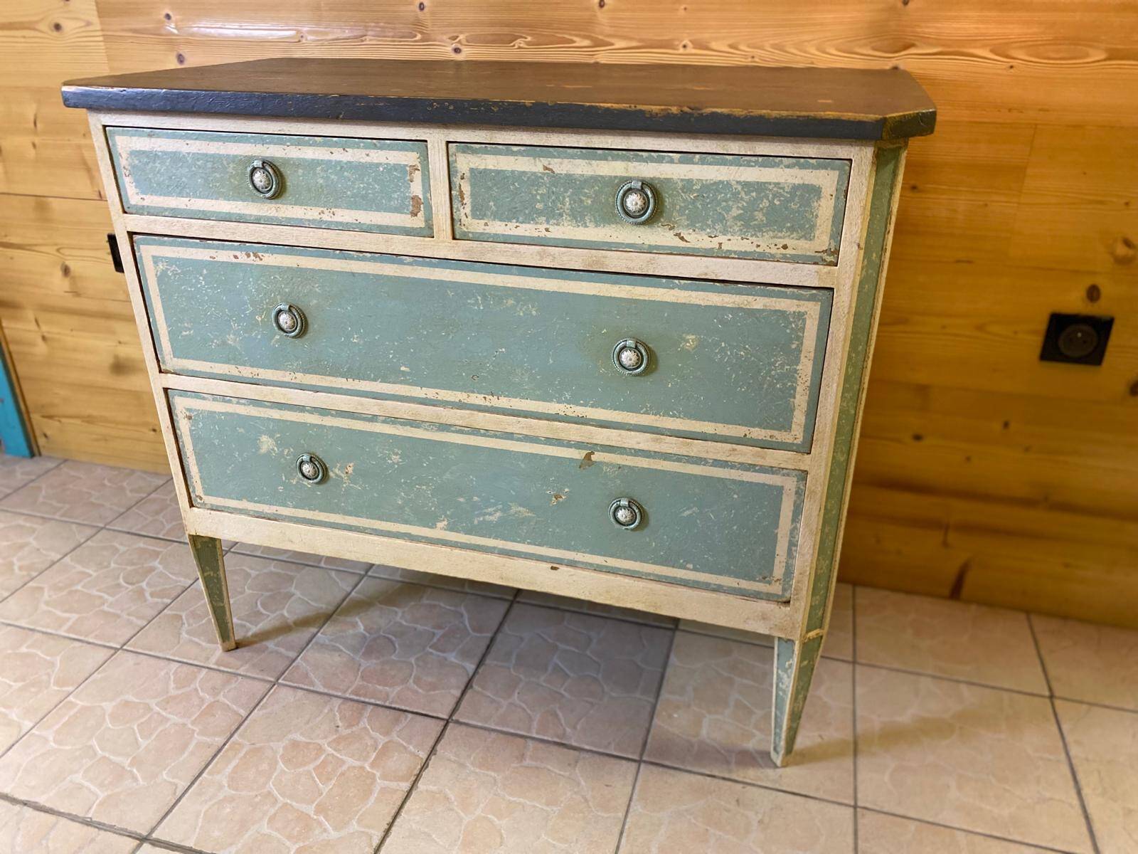 Louis XVI style chest of drawers