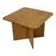 Vintage pine coffee table / side table in a minimalist organic design