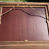 1940s smoked mirror with glazing bars