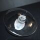 Lalique ashtray bowl Cheeky Sparrow crystal frosted and signed