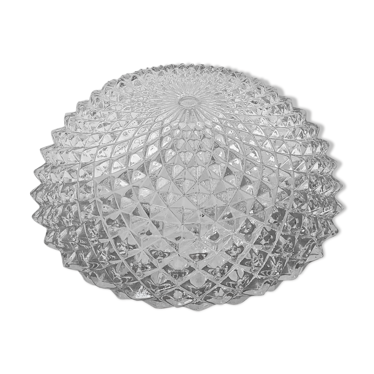 Diamond tip ceiling lamp