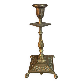 Bronze candle holder