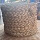 70s pouf in braided rush.