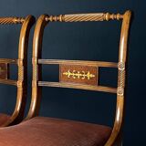 Dining chair set, Italy, 1960s