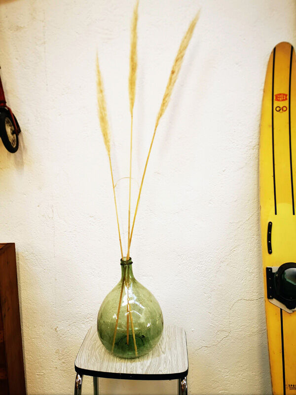 8 litre green demijohn