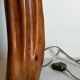 Free-form solid wood pose lamp in 1950s