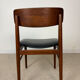 2 vintage Scandinavian chairs attributed to SAX – 1960s