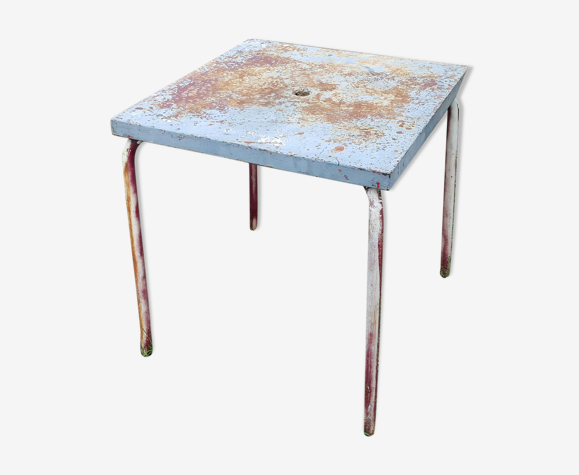 Table de terrasse en métal Tolix 1950