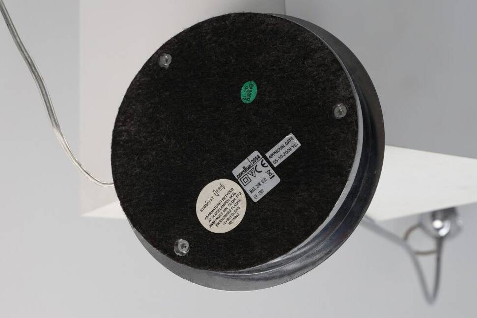 Lampadaire chromé de style Mid-Century, par Nordlux, Danemark, années 1970