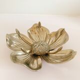 Empty ashtray pocket individual flower art deco