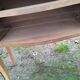 Commode ancienne en marqueterie style louis xv avec plateau marbre