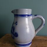 Alsace stoneware pitcher signed Remmy fils Betschdorf