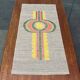 Modernist mid-century linen wall tapestry, Finland, 1960s