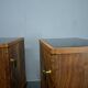 1932s pair of art deco bedside tables, Czechoslovakia