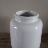 Vintage mustard pot in glazed stoneware