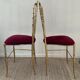 Paire de chaises chiarivari des années 50