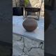 Pot artisanal Lava en ciment minéral