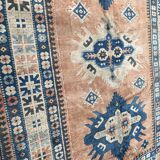 Vintage Turkish carpet Kars Anatolia handmade 224x324 cm