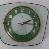 JAZ green formica wall clock