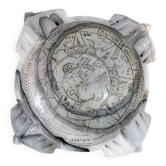 Ashtray / Pocket tray in Mexican onyx - 1950s