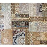 SUBLIME oriental carpet "Punjab" patchwork in wool