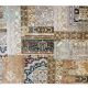 Tapis d' Orient "Pendjab" patchwork  en laine