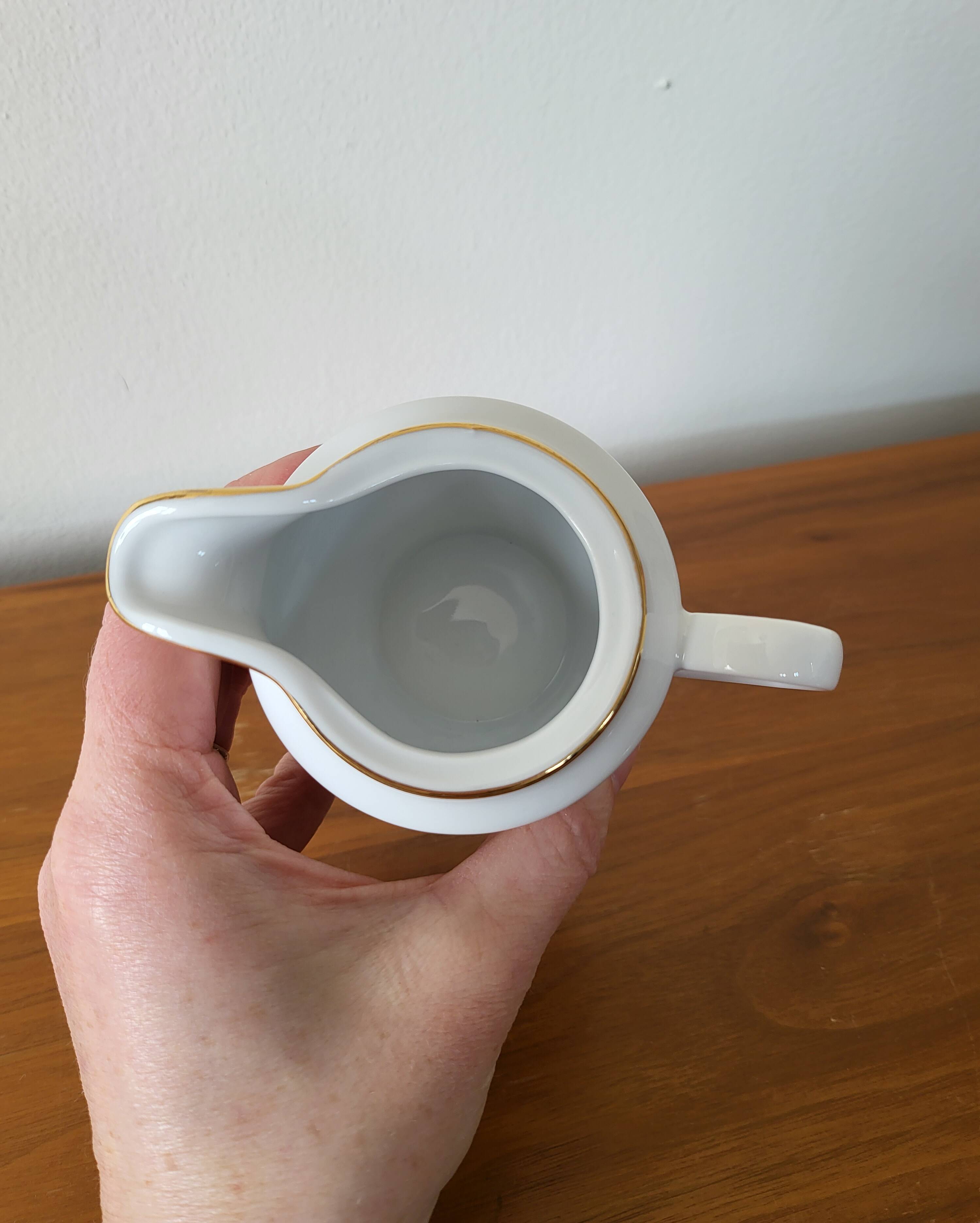 Small Jug Milk Jug Creamer in Porcelain