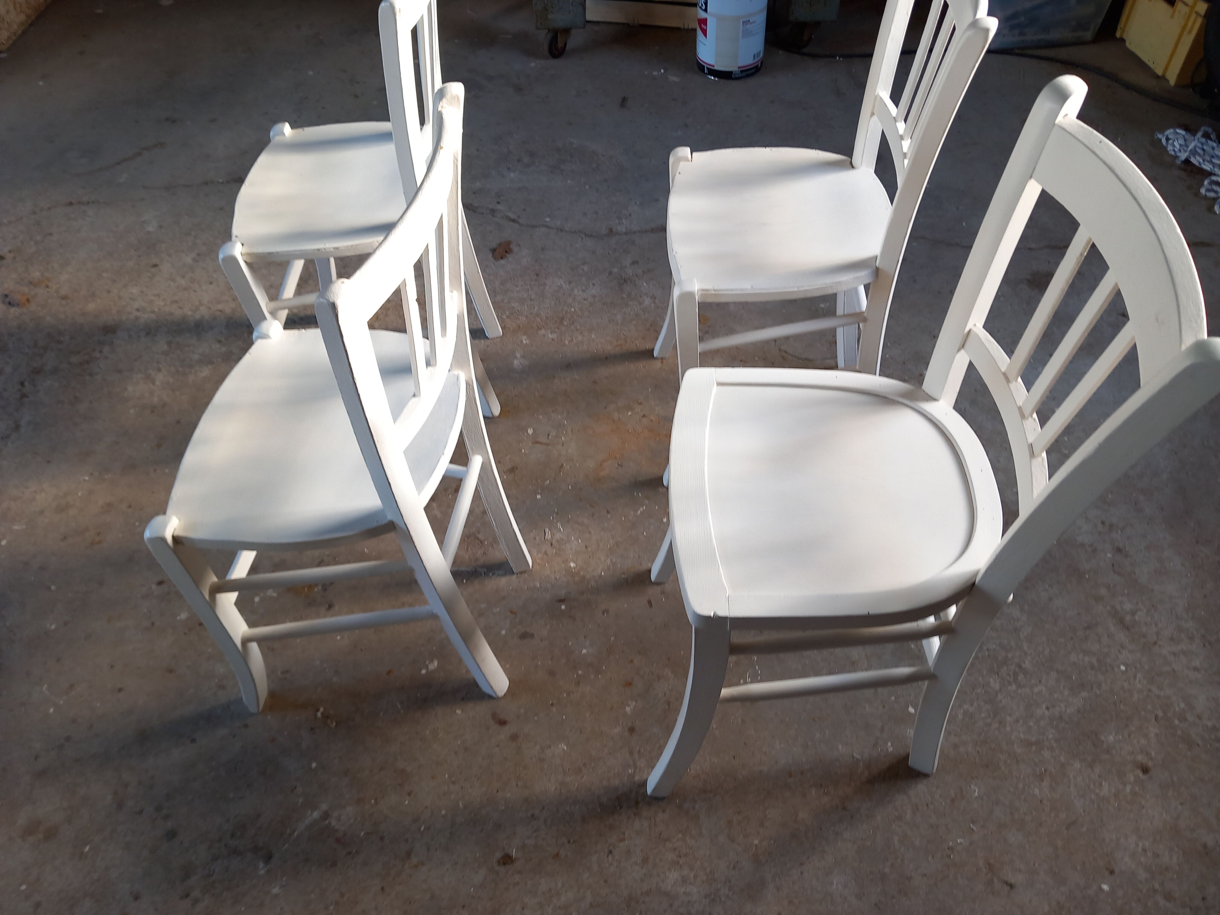 4 chairs Luterma 1950