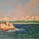 View of Mont Rose in Marseille - Oil on canvas