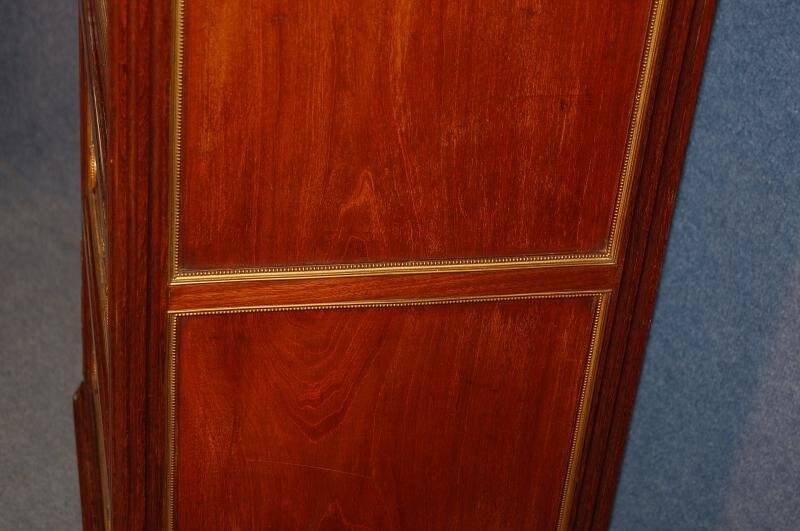 18th century small secretary of lady louis xvi in mahogany