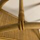 Rattan shelf cabinet from the 1980s'