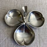 Stainless steel clover aperitif server