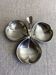 Stainless steel clover aperitif server