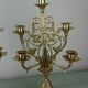 Brass altar candlesticks