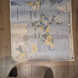 Carte scolaire - planisphère politique et planisphère économique