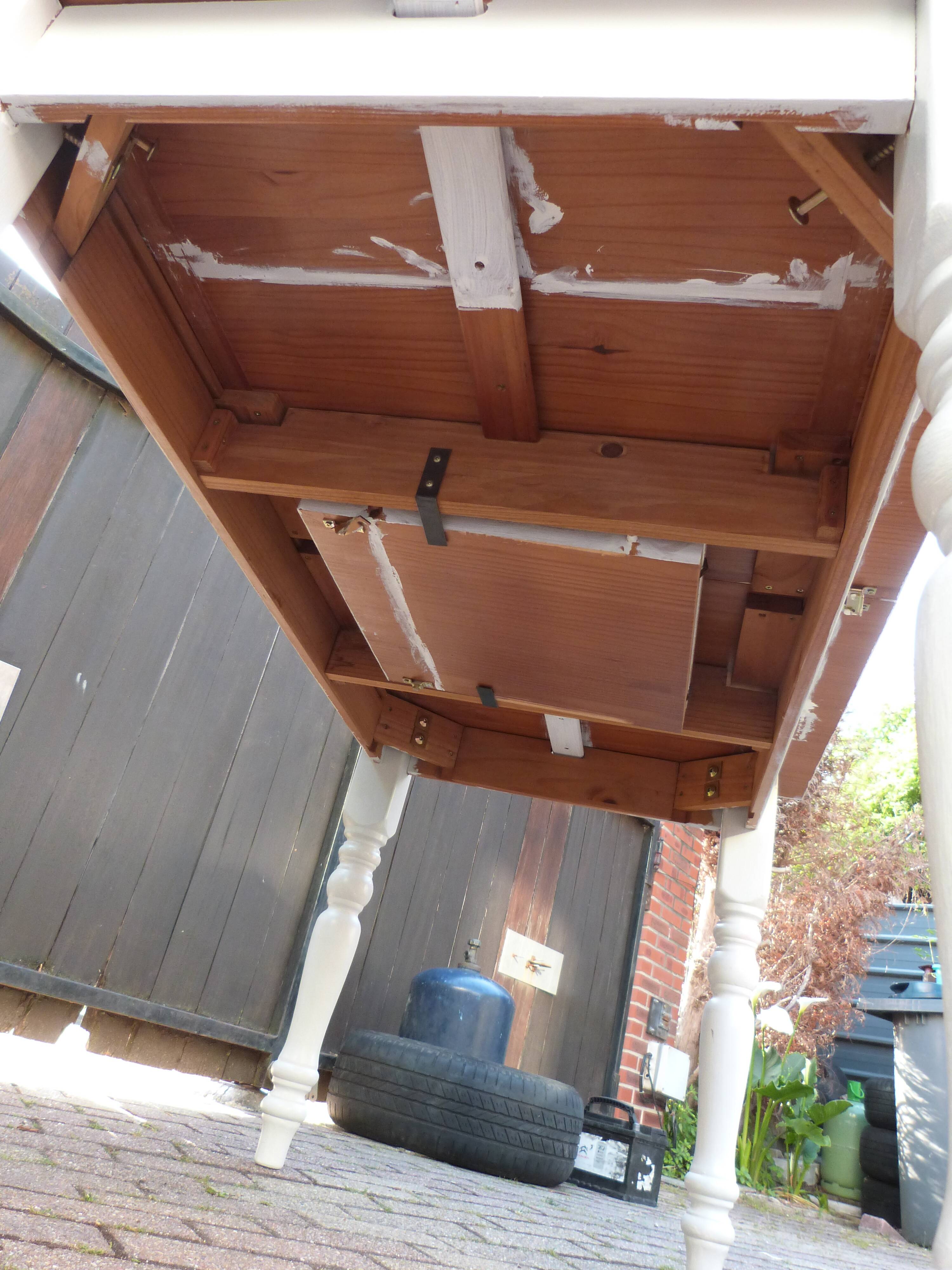 Solid pine dining table from "Mr. Furniture"