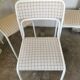 Set of 4 tubular metal chairs from the 90s