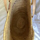 Vintage straw basket