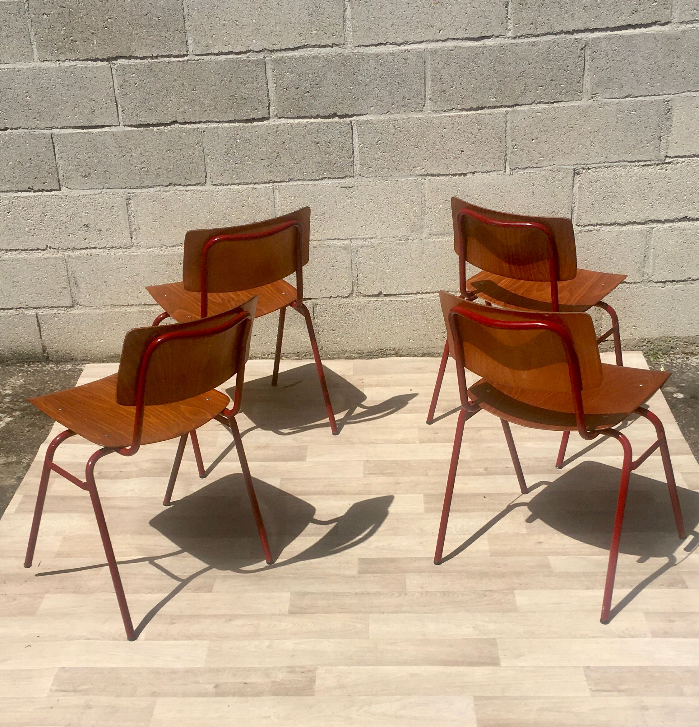 4 vintage chairs Marko Holland