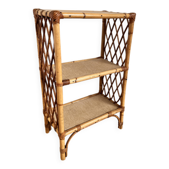 rattan bookcase