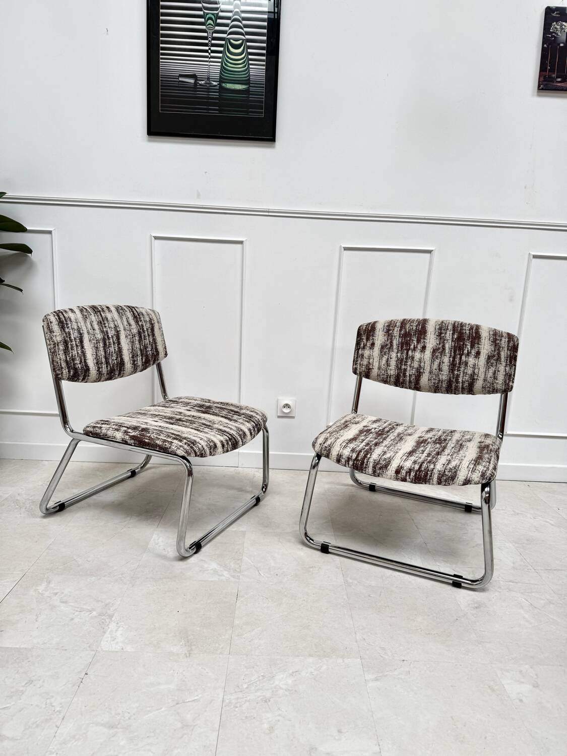 Pair of vintage armchairs