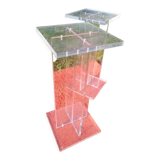 Pair of Plexiglas fifth wheel David lange